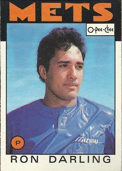 1986 O-Pee-Chee Baseball Cards 225     Ron Darling